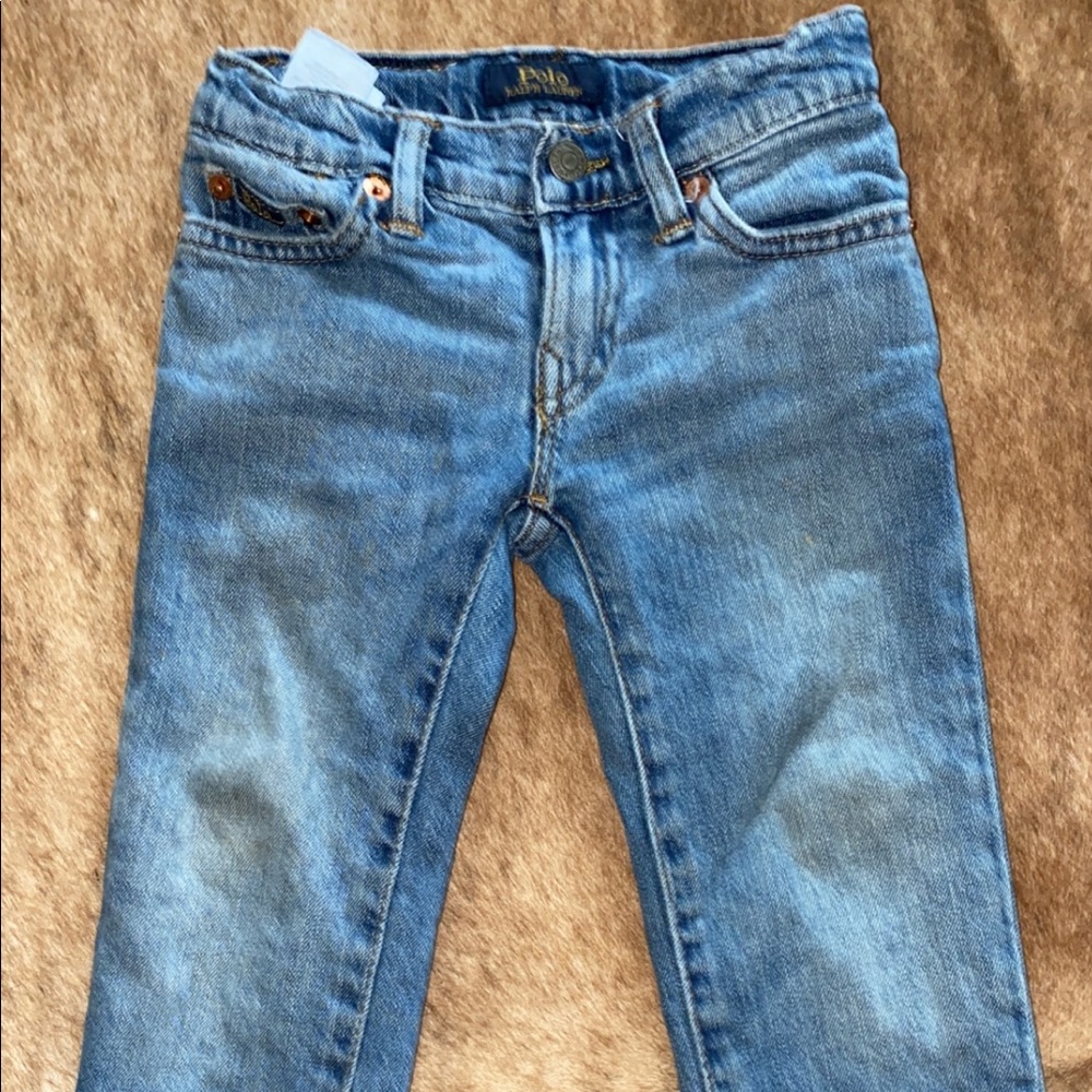 Toddler boy polo jeans